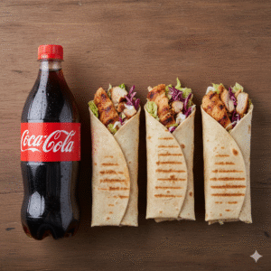 4 Dürüm +  2 Liter COLA