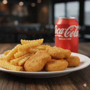 NUGGETS + PATATAS + COLA